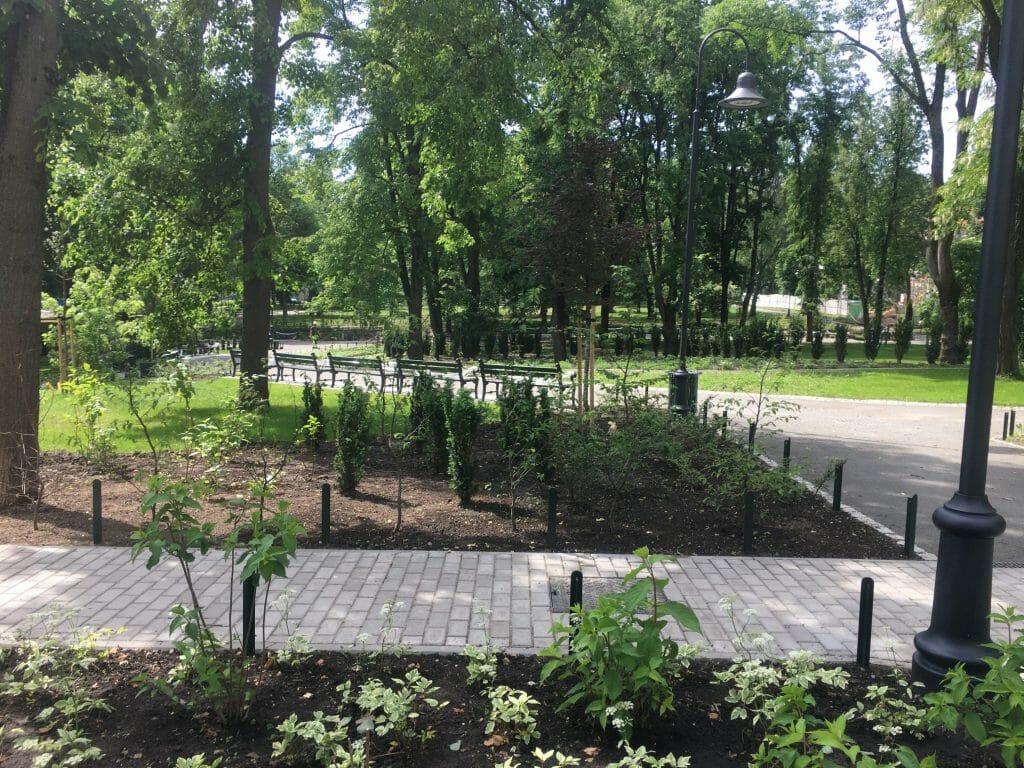 Reformatų parkas (Pylimo g.) - Parkas - statybų nuotraukos