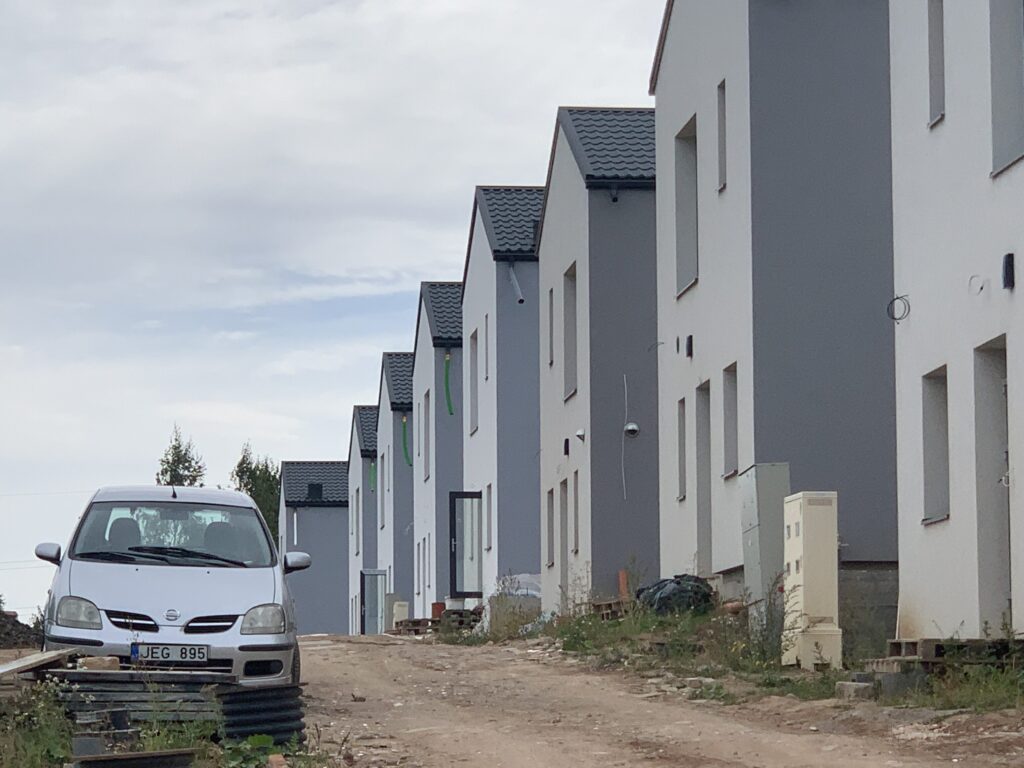 A. Janulaičio g. 25 (A. Janulaičio g. 25) - Private house community - construction photos