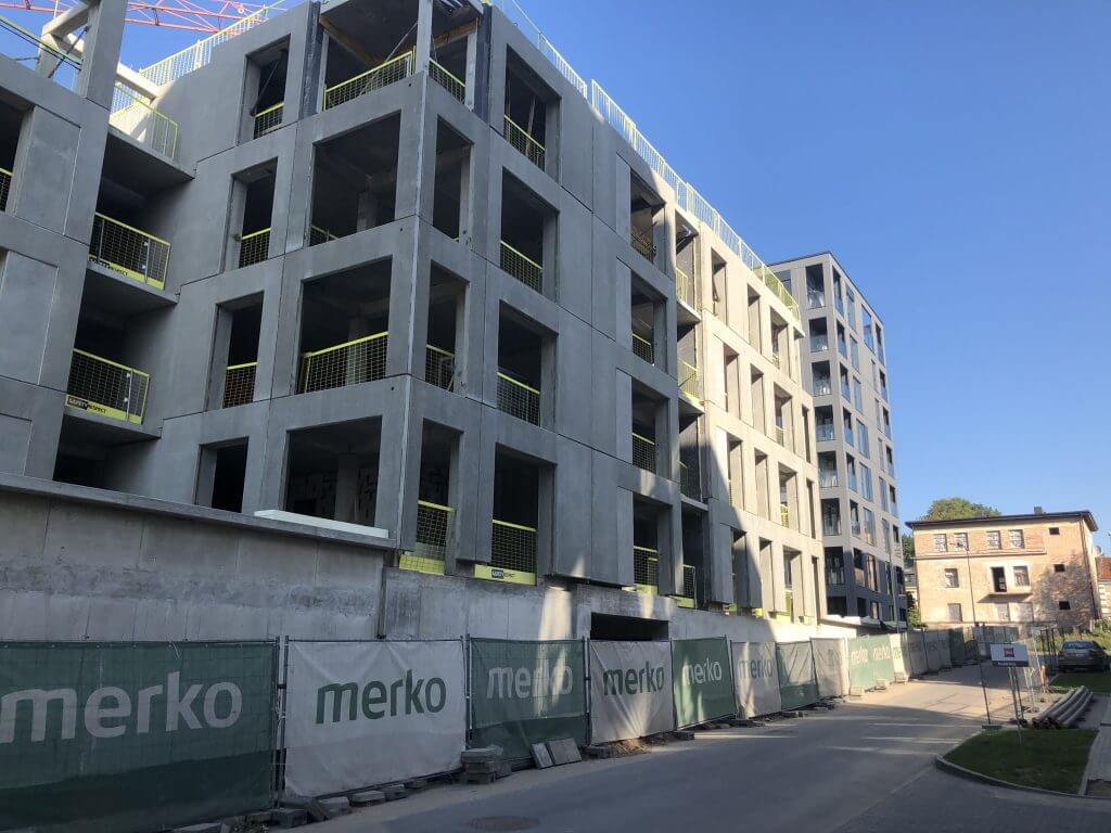 Rinktinės URBAN 2 etapas (Ceikinių g. 15) - Multi apartment - construction photos