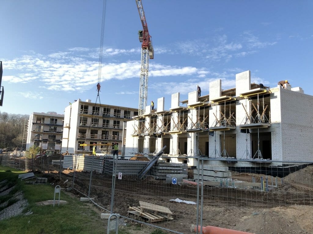 Liv_in Vilnius Ozas (Vito Gerulaičio g. 4) - Co-living - construction photos