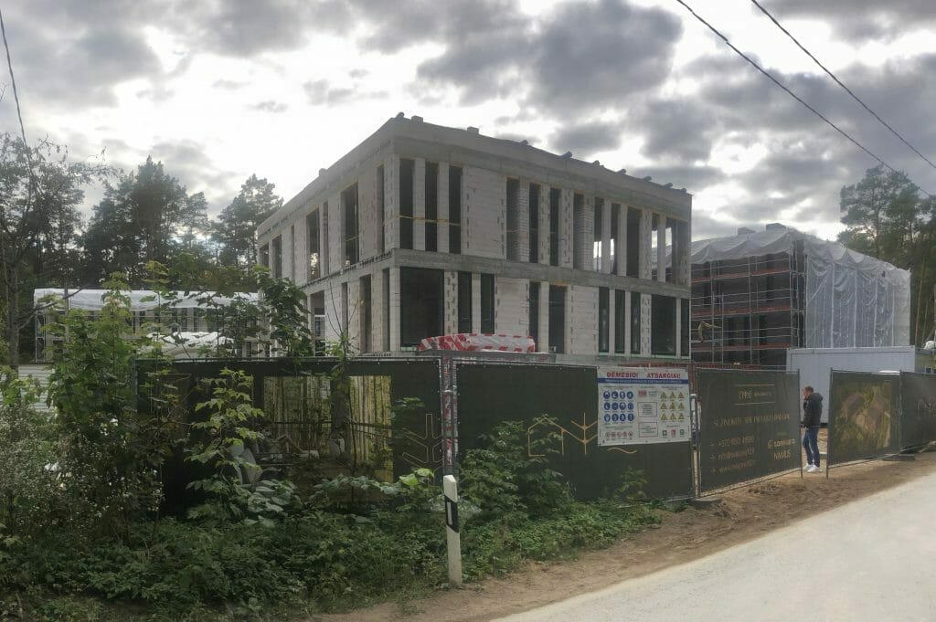 Svajonių 12 (Svajonių g. 12) - Multi apartment - construction photos