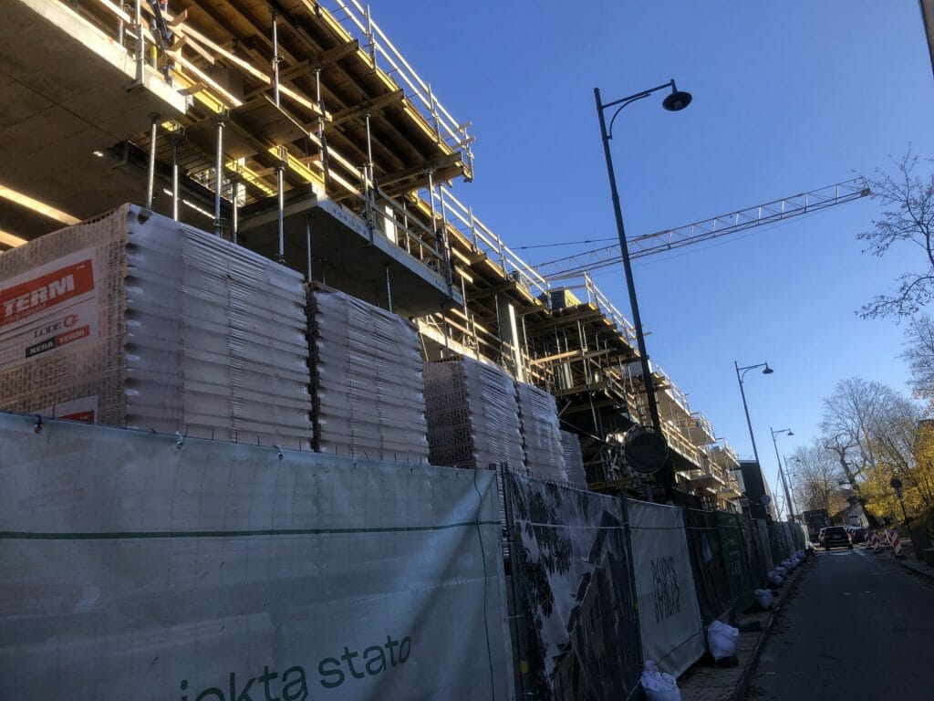 PAUPYS 6 etapas (Aukštaičių g. 7) - Multi apartment - construction photos