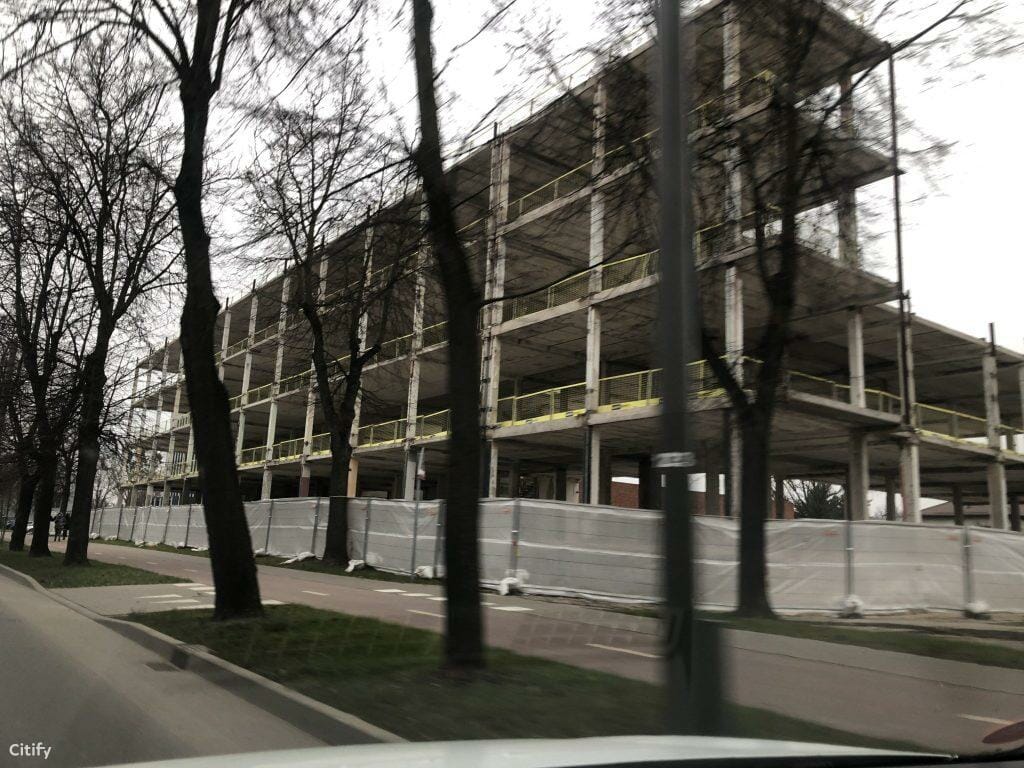 Savanorių pr. 225 (Savanorių pr. 225) - Health center - construction photos