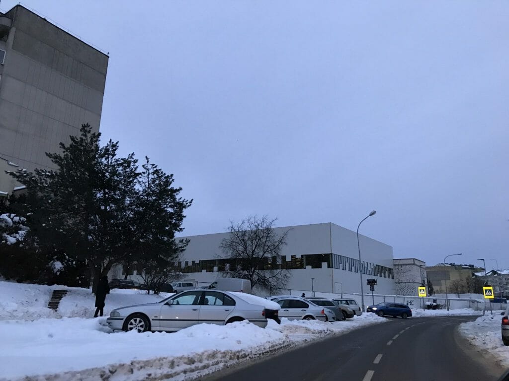 Žemynos progimnazijos sporto salė (Žemynos g. 14) - Sports arena - construction photos