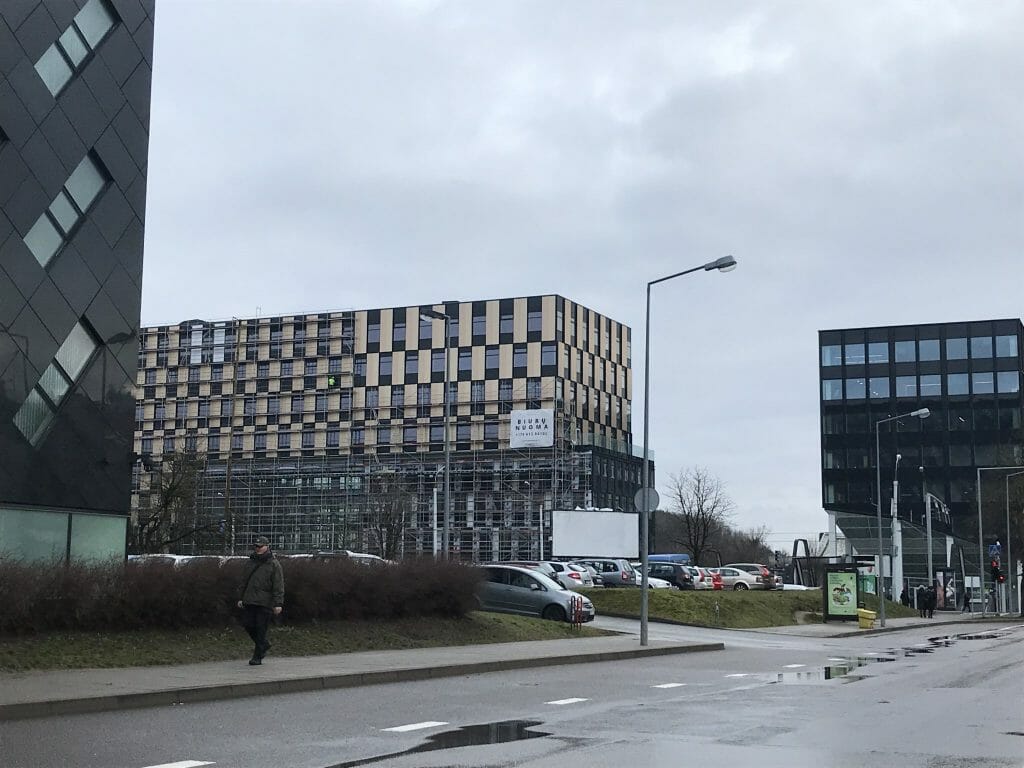 Business Stadium North (Rinktinės g. 3) - Verslo centras - statybų nuotraukos