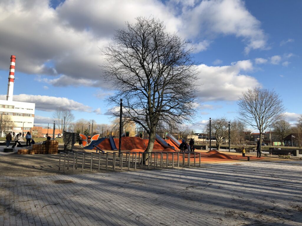 Danės krantinių rekonstrukcija (Danės g.) - Park - construction photos