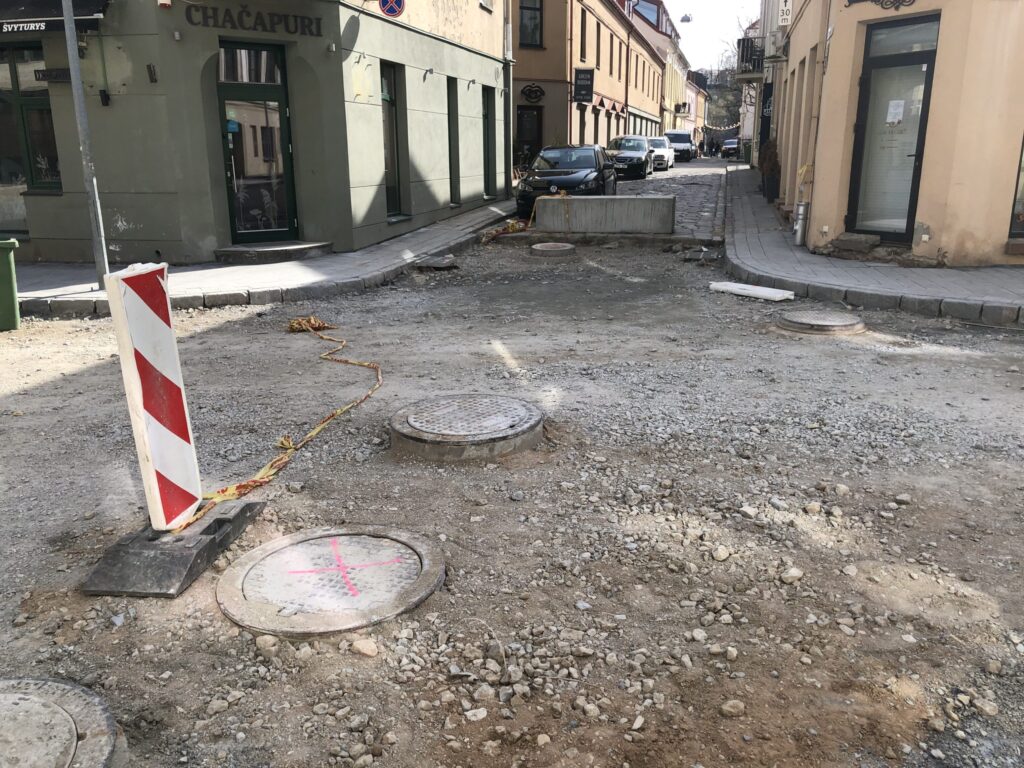 Vilniaus g. rekonstrukcija (Vilniaus g.) - Street - construction photos