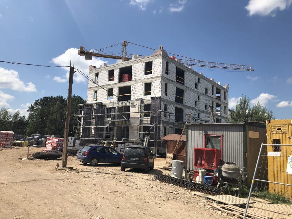 Lazdynėlių 30 (Lazdynėlių g. 30) - Daudzdzīvokļu nams - būvdarbu attēli