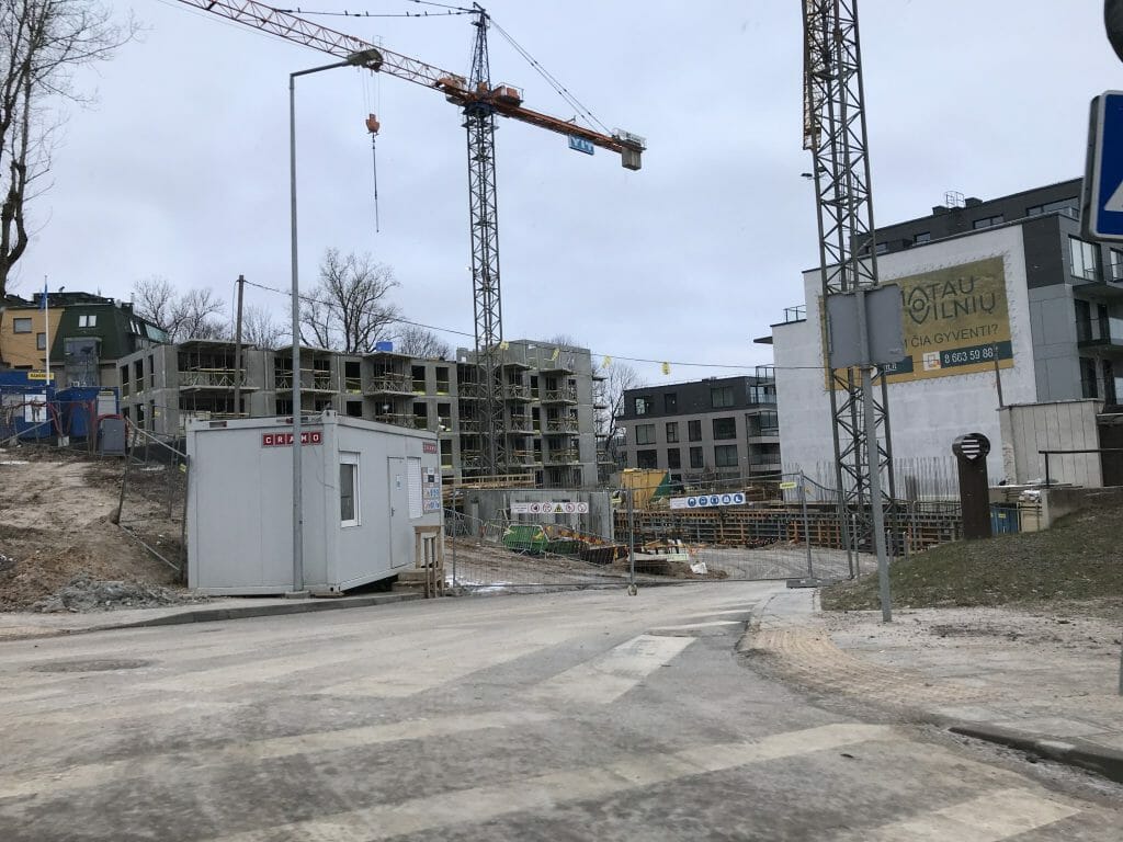 Matau Vilnių 3 etapas (Aludarių g. 9, 11) - Multi apartment - construction photos