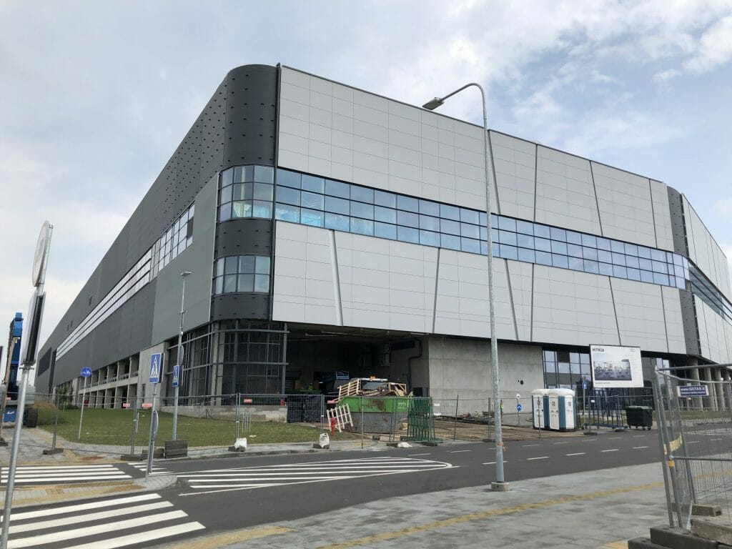 Vilnius OUTLET (Vytauto Pociūno g. 8) - Shopping center - construction photos