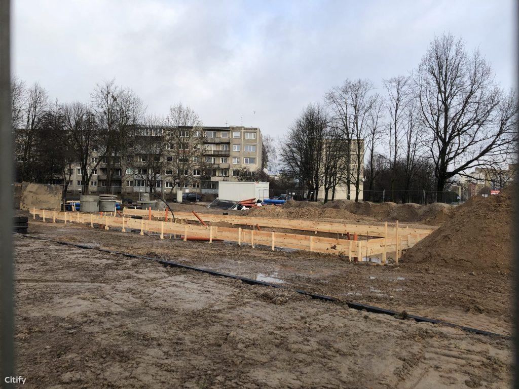 Plovykla Kovo 11-osios g. 72 (Kovo 11-osios g. 72) - Car wash - construction photos