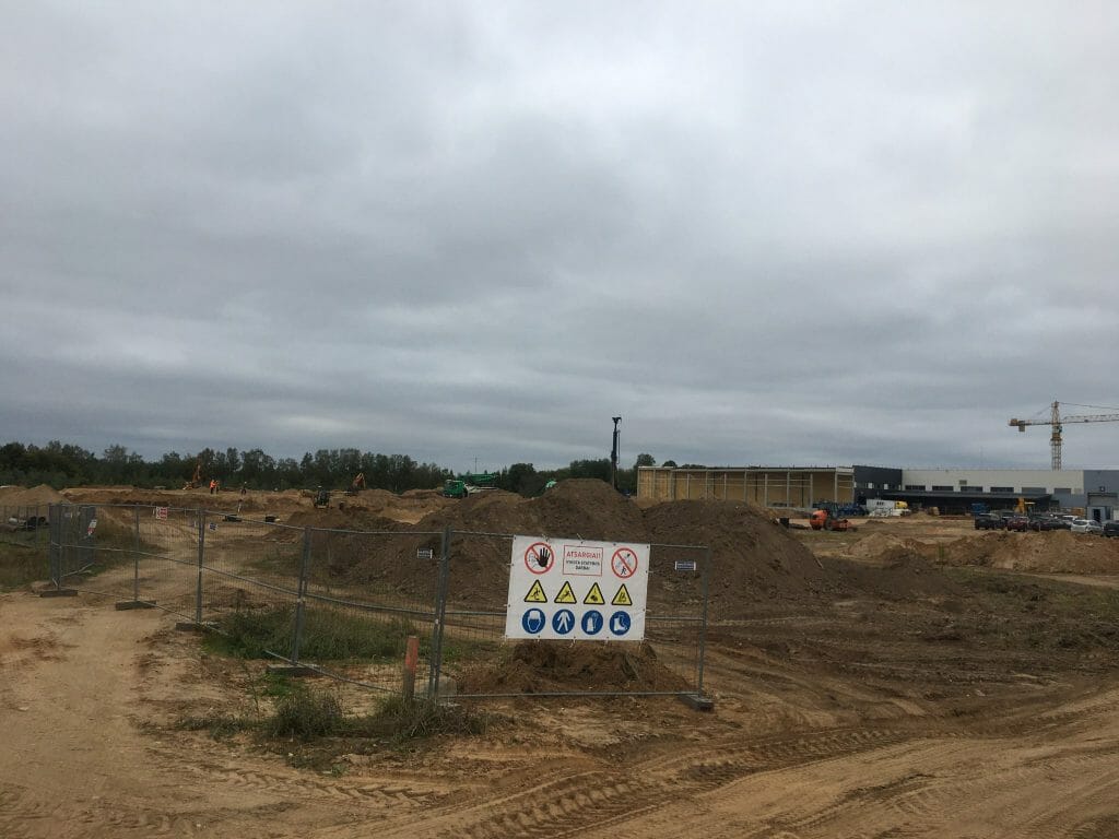 Alsakių g. 3 (Alsakių g. 3) - Warehouse / Distribution center - construction photos