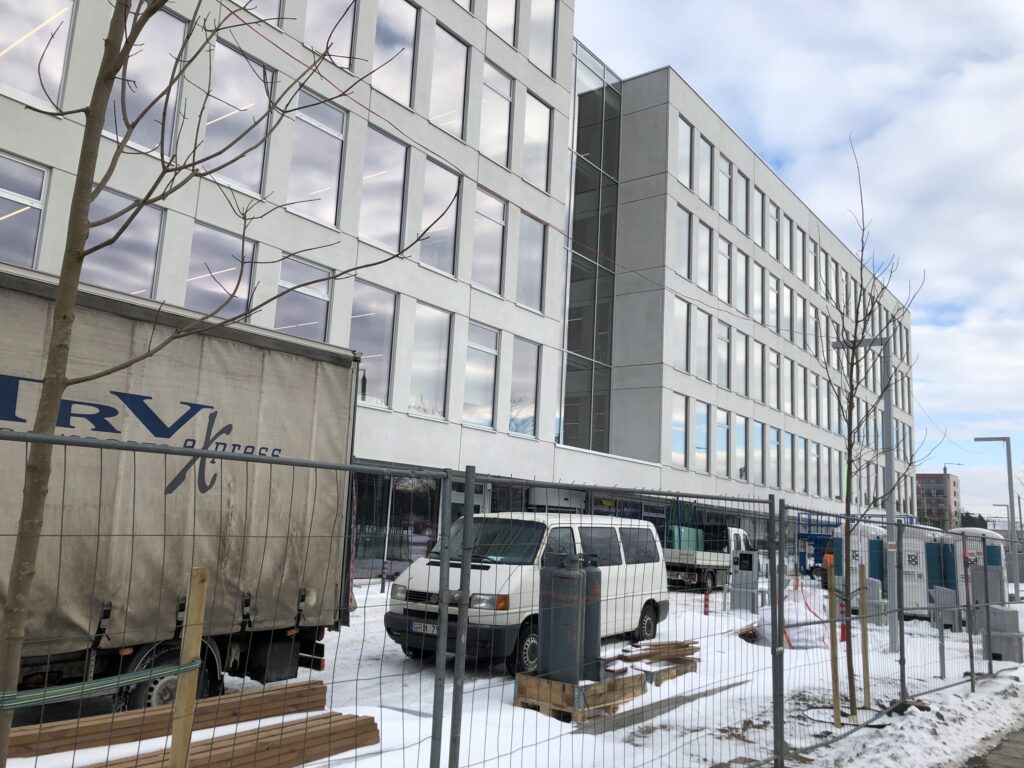 Freedom 36 (Laisvės pr. 36) - Office center - construction photos