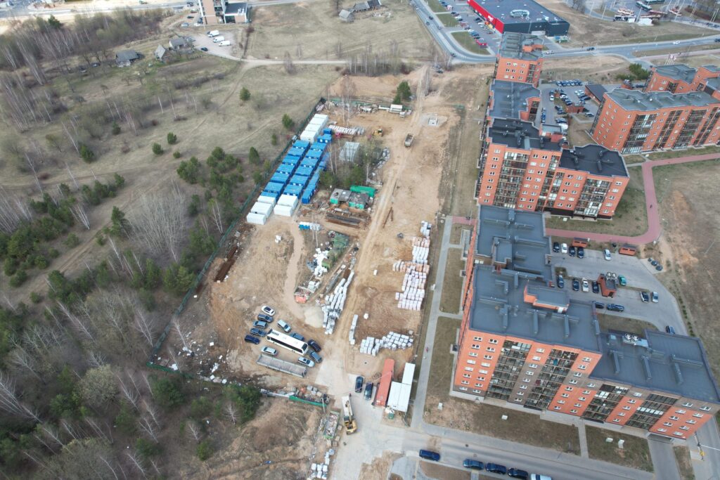 Arkada 3 etapas Grigalaukio g. 15 (Grigalaukio g. 15) - Multi apartment - construction photos