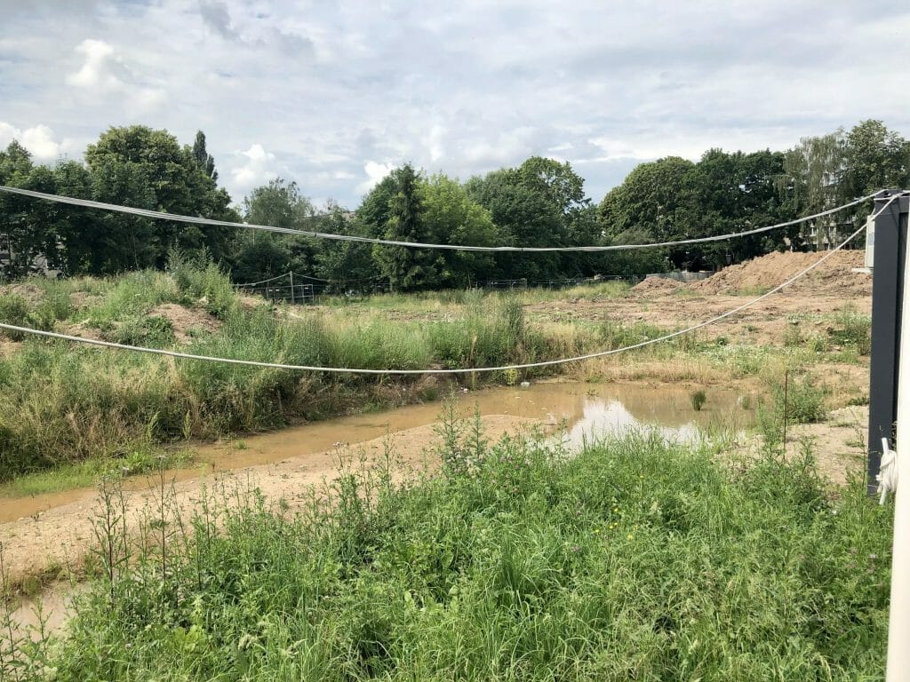 Klevų namai (Partizanų g. 34) - Multi apartment - construction photos