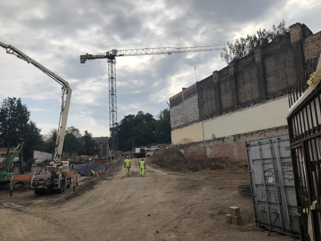 Renesanso (Sodų g. 6) - Multi apartment - construction photos