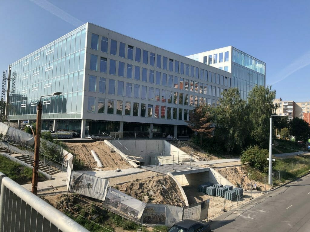 Freedom 36 (Laisvės pr. 36) - Office center - construction photos