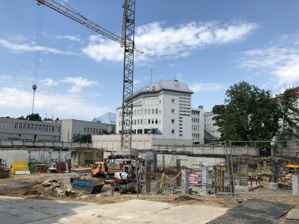 Algirdo 3 (Algirdo g. 3) - Multi apartment - construction photos