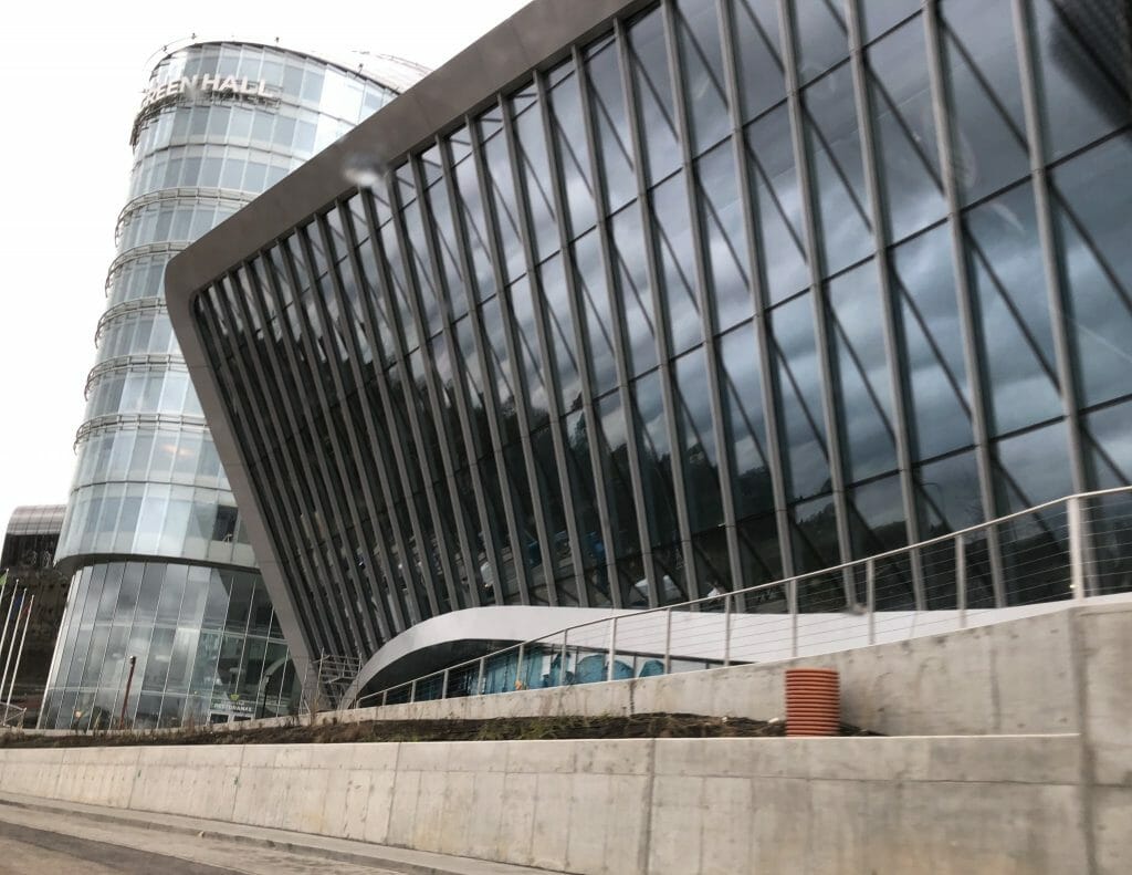 Green Hall 3 (Upės g. 9) - Office center - construction photos