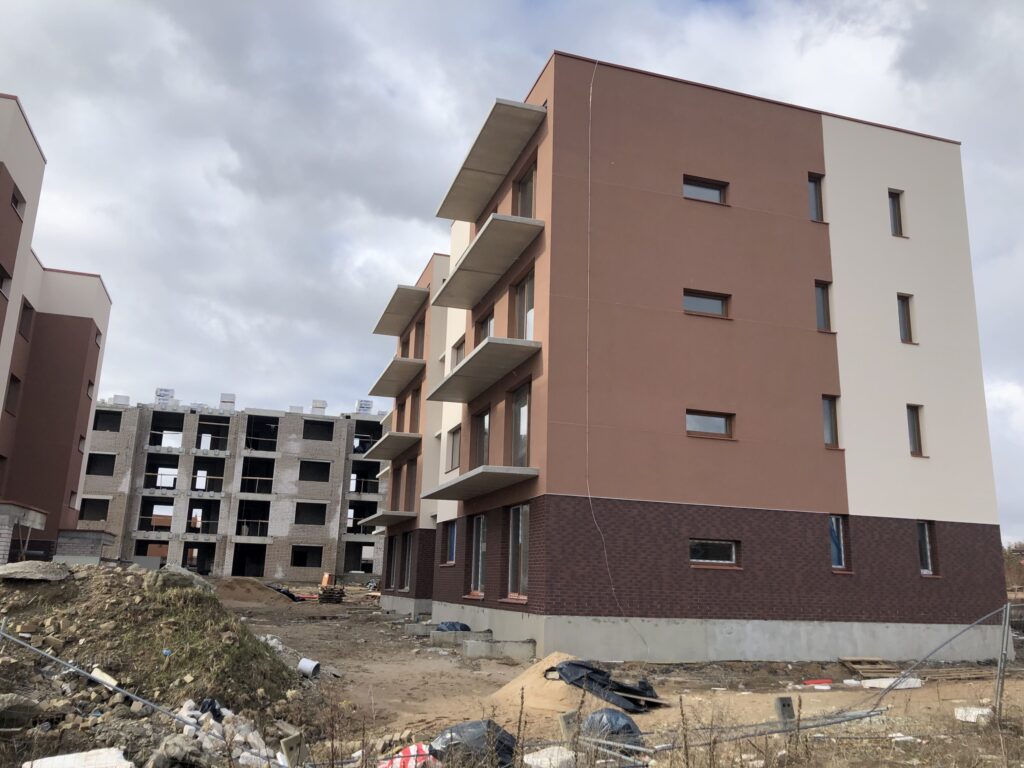 Horizontai (rytų, pietų, šiaurės) (Simono Grunau g. 34, 36, 38) - Multi apartment - construction photos