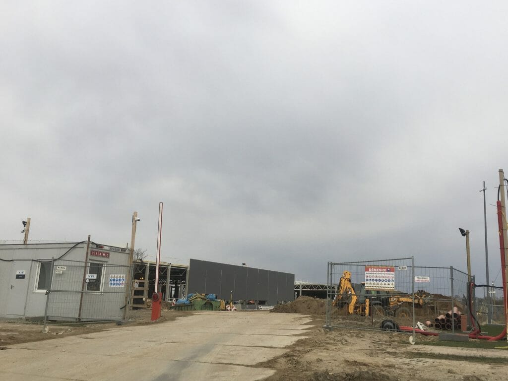 Rehau gamykla (Pramonės g. 35A) - Vieglā rūpniecība - būvdarbu attēli