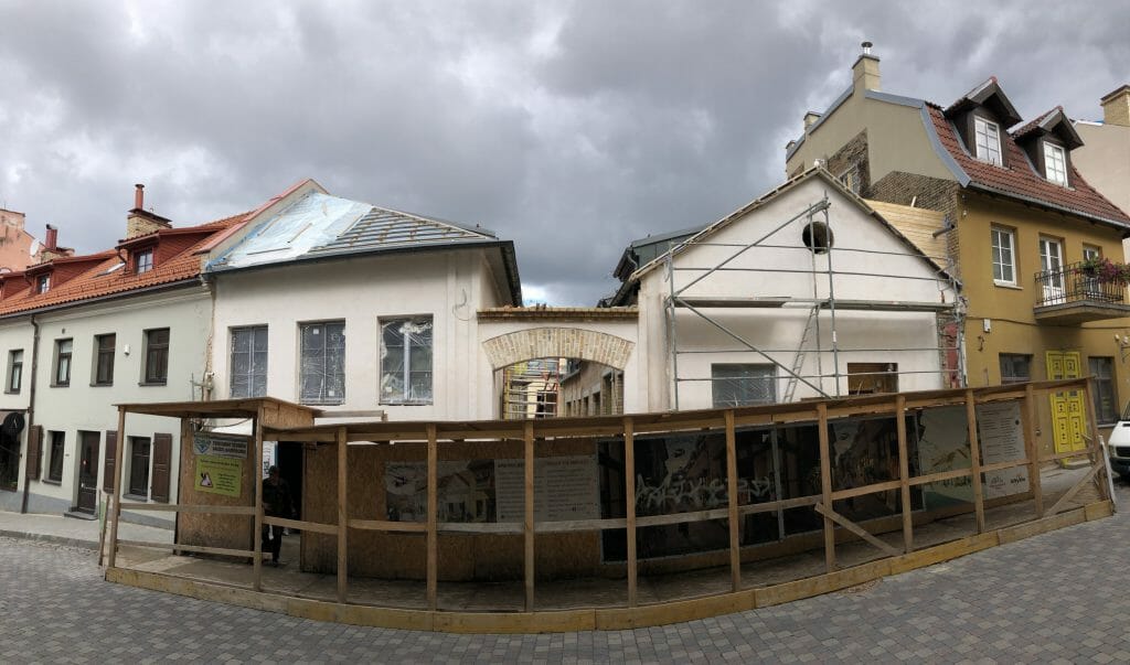 Užupio Mekas (Užupio g. 24) - Multi apartment, Non-food store - construction photos