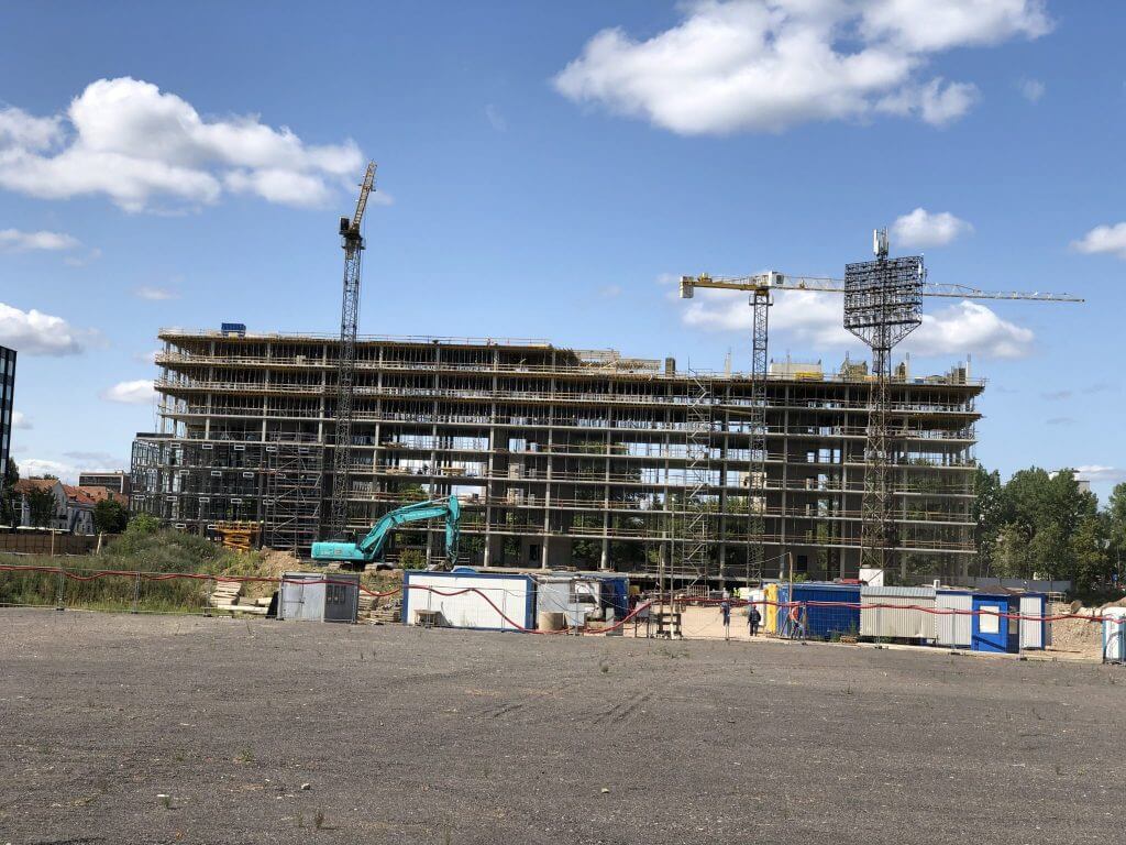 Business Stadium North (Rinktinės g. 3) - Verslo centras - statybų nuotraukos
