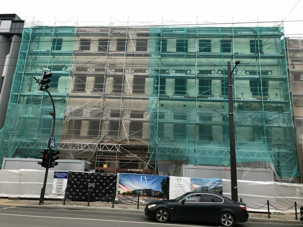 LA AVENUE (E. Ožeškienės g. 3) - Multi apartment - construction photos