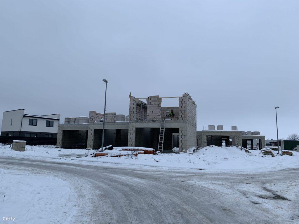 Karališkių g. 14,16,18 (Karališkių g. 14,16,18) - Row housing - construction photos