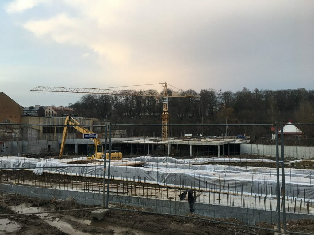 PAUPYS 7 etapas (Aukštaičių g. 19, Paupio g. 50) - Multi apartment - construction photos