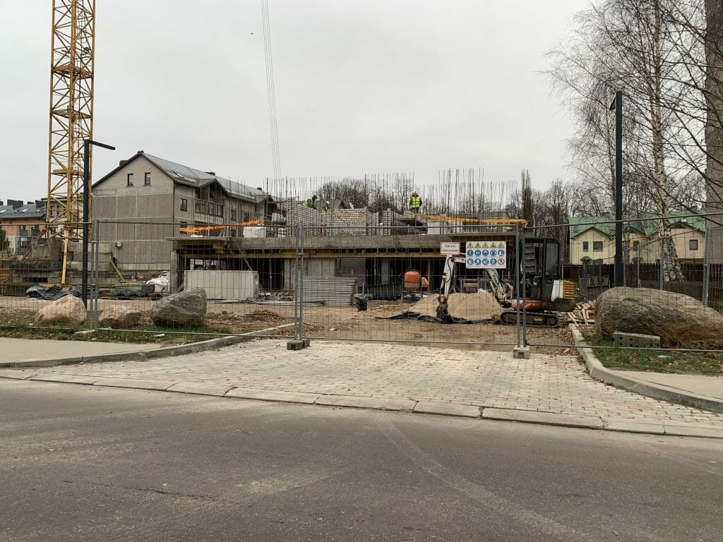 Naujakurių namai (Naujakurių g. 94) - Multi apartment - construction photos