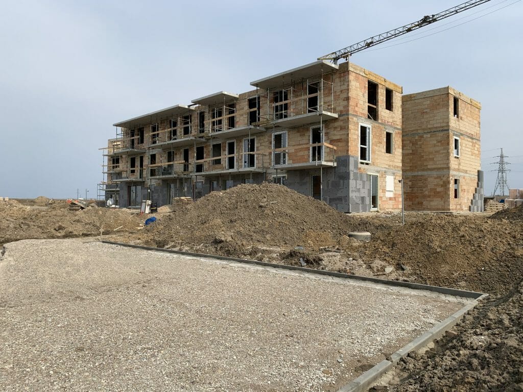 Saulės butai 5 etapas (Ragainės g. 13) - Multi apartment - construction photos