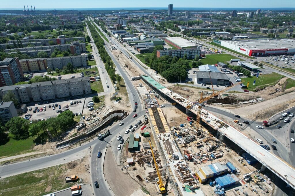 Baltijos pr. žiedinė sankryža (Baltijos pr., Šilutės pl.) - Road - construction photos