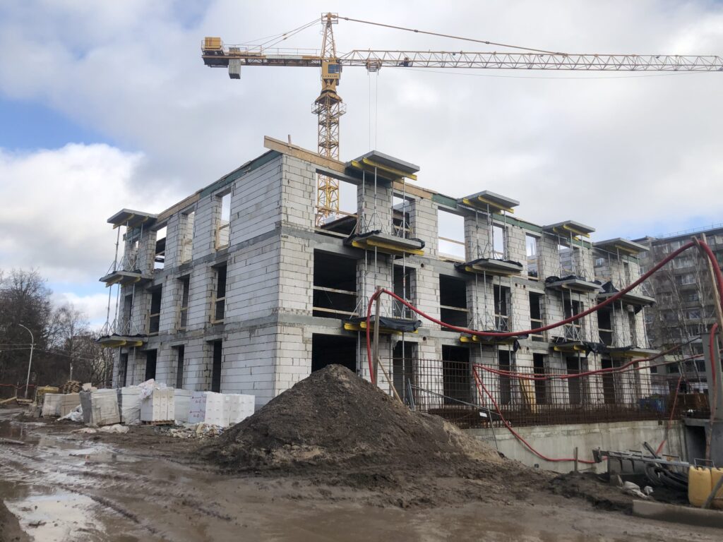 Life Story 2 etapas (Taikos pr. 57) - Multi apartment - construction photos