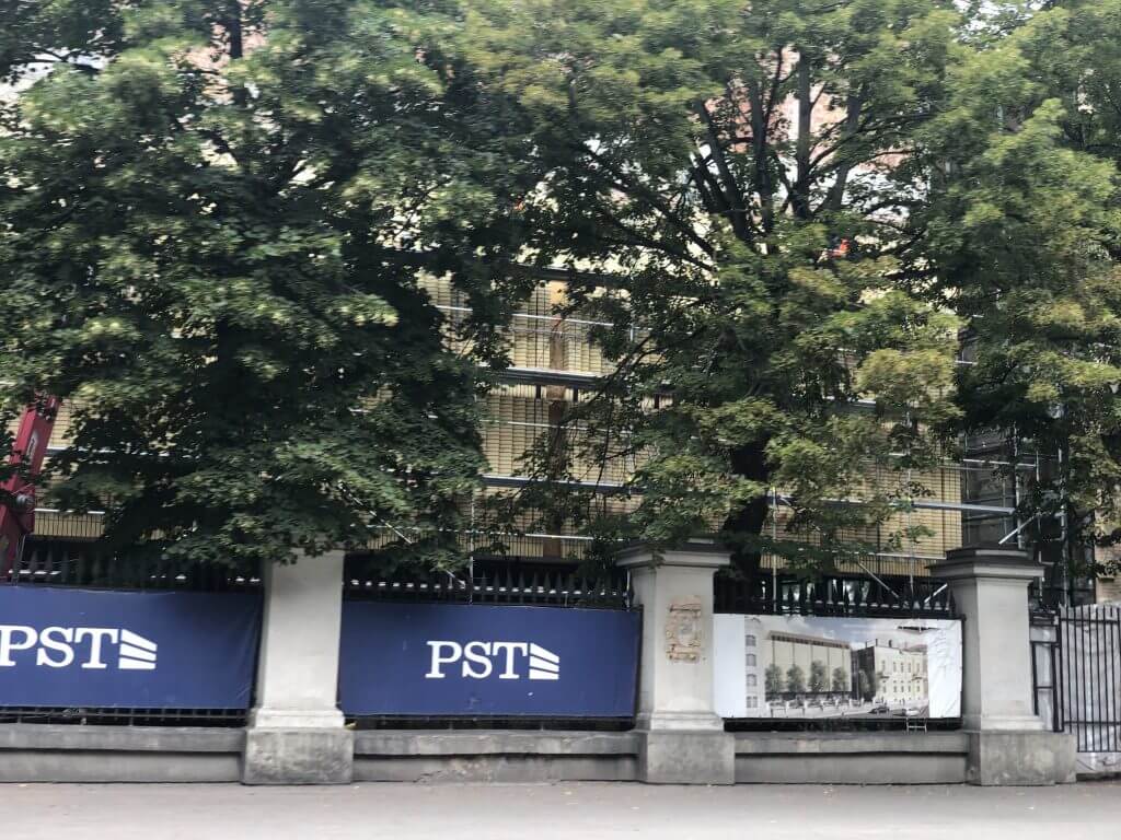 Vrublevskių bibliotekos rekonstrukcija (Žygimantų g. 1) - Library - construction photos