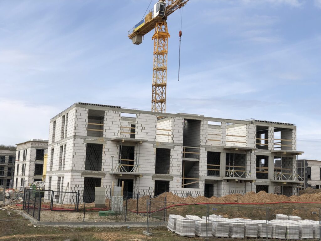 PaJustis 3 etapas (daugiabučiai) (Mozūriškių g. 190) - Multi apartment - construction photos