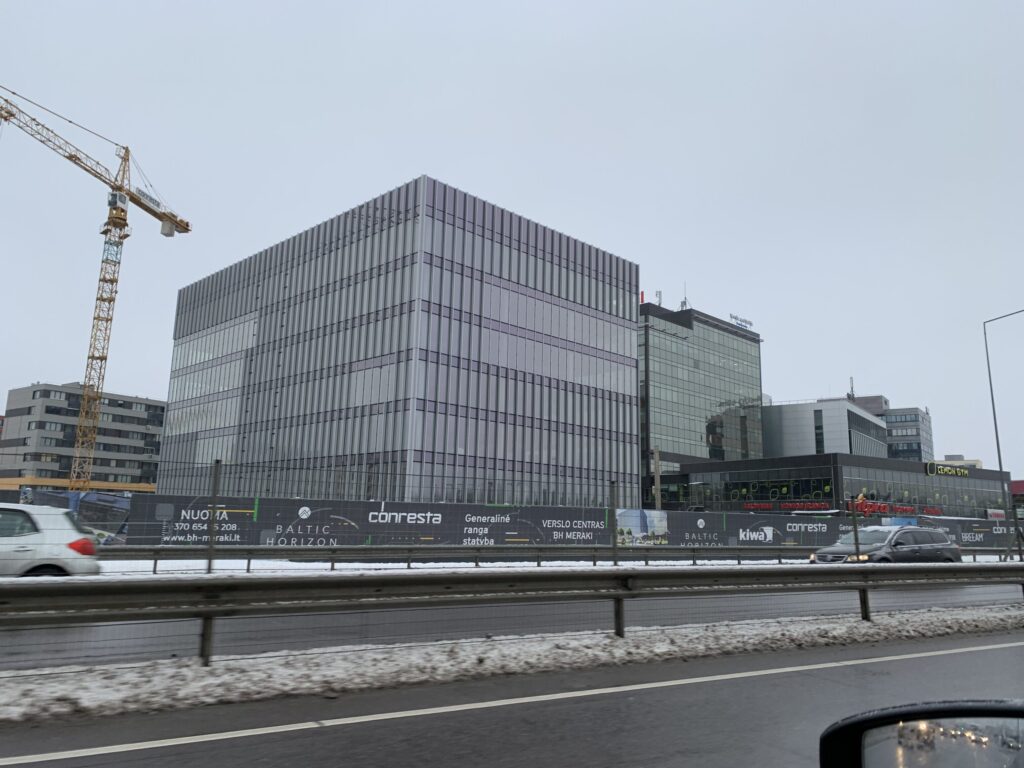 MERAKI A korpusas (Eitminų g. 3) - Office center - construction photos