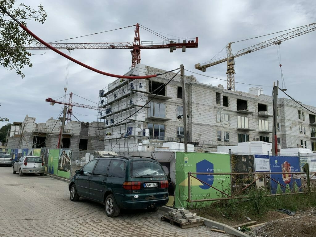 Riverland 2 etapas (Lazdynėlių g. 67, 69, 71, 73, 79, 81, 83) - Korterelamu - ehituse fotod