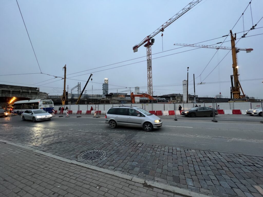 Rīgas Centrālās dzelzceļa stacijas pārbūve (Stacijas laukums 2) - Train station - construction photos