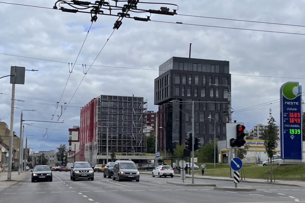 K22 (Kauno g. 22) - Office center - construction photos