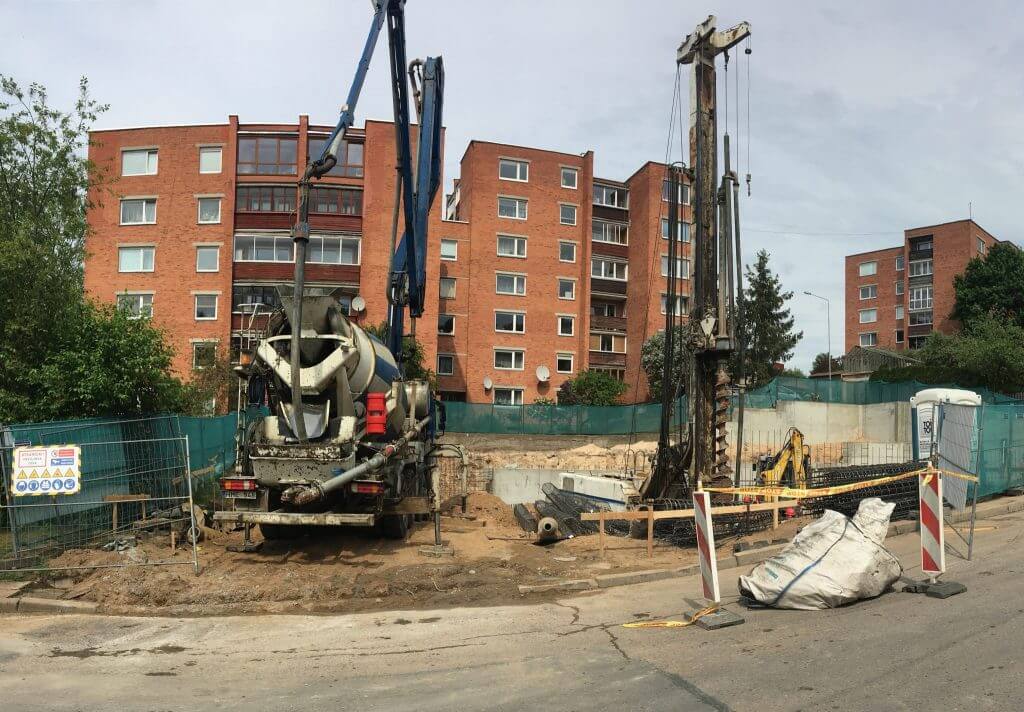 Sapieginės pušynai (Kanklių g. 6) - Daugiabutis - statybų nuotraukos