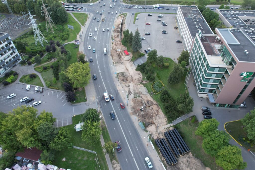 Kareivių g. tarp Verkių ir Kalvarijų g. (Kareivių g.) - Tänav - ehituse fotod