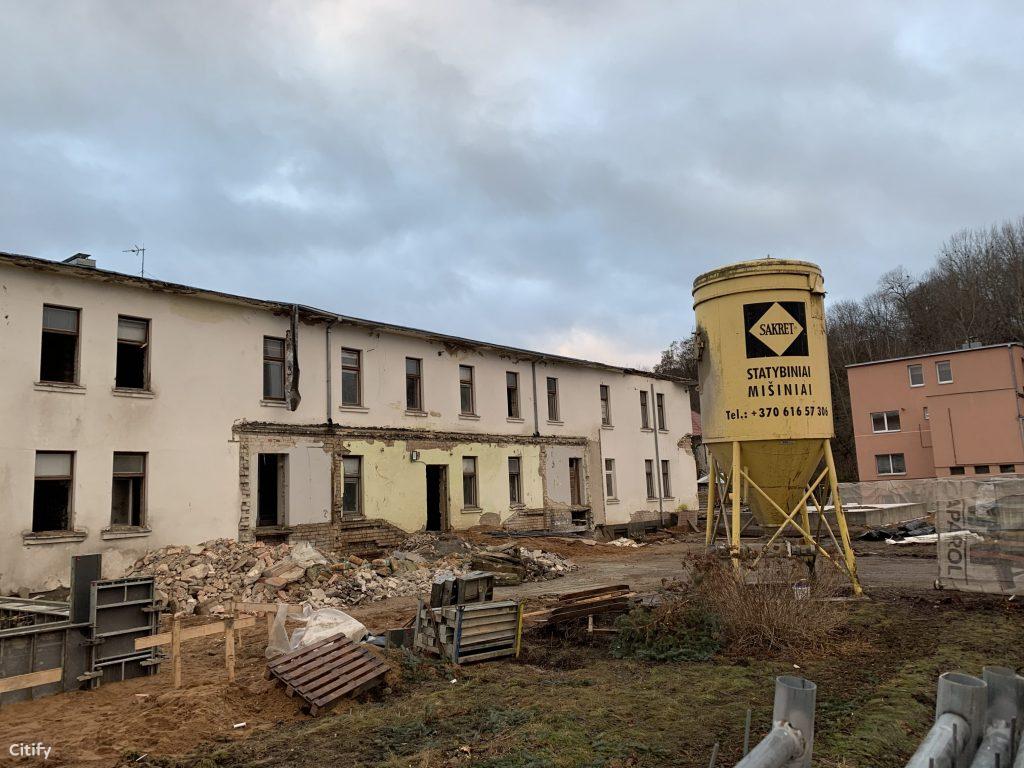Darželis Jūratės g. (Jūratės g. 19) - Primary and secondary education - construction photos