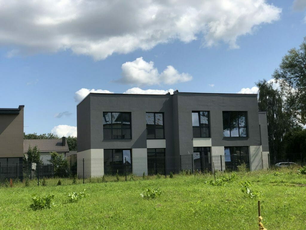 Laimės g. 25 (Laimės g. 25) - Row housing - construction photos