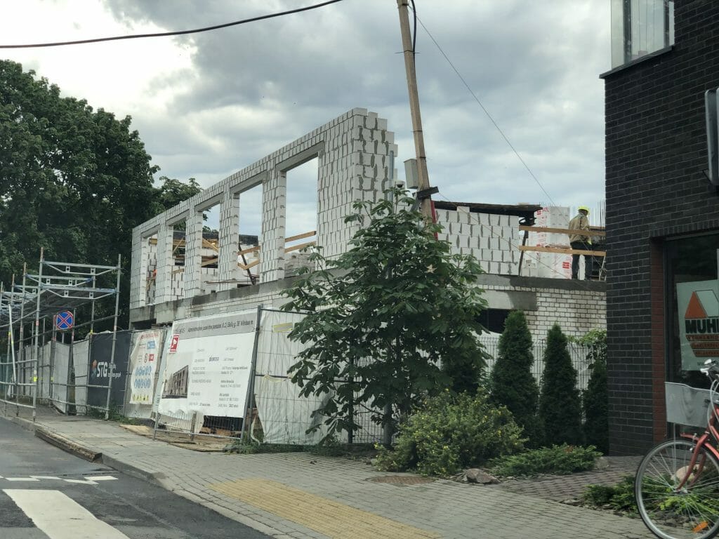 Sėlių 36 (Sėlių g. 36) - Daugiabutis - statybų nuotraukos