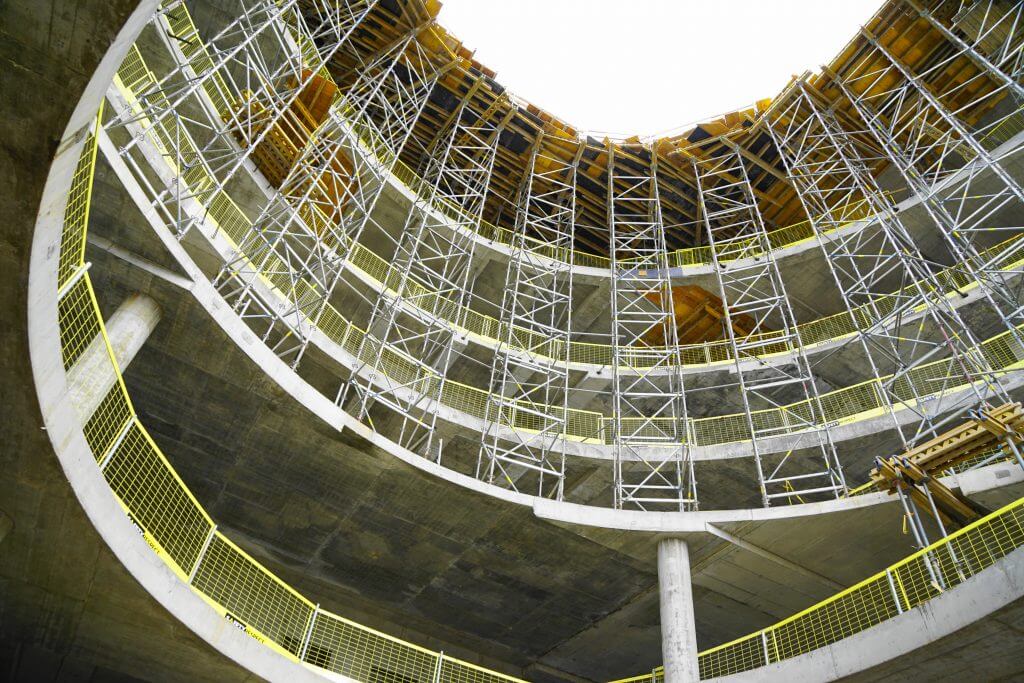 U219 (Ukmergės g. 219) - Office center - construction photos