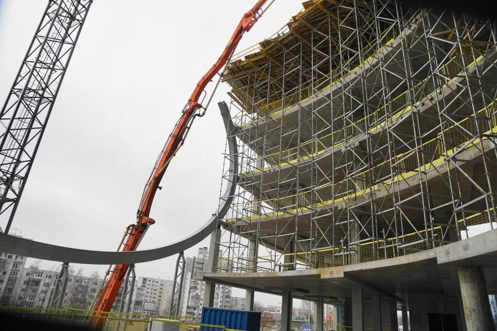 U219 (Ukmergės g. 219) - Office center - construction photos