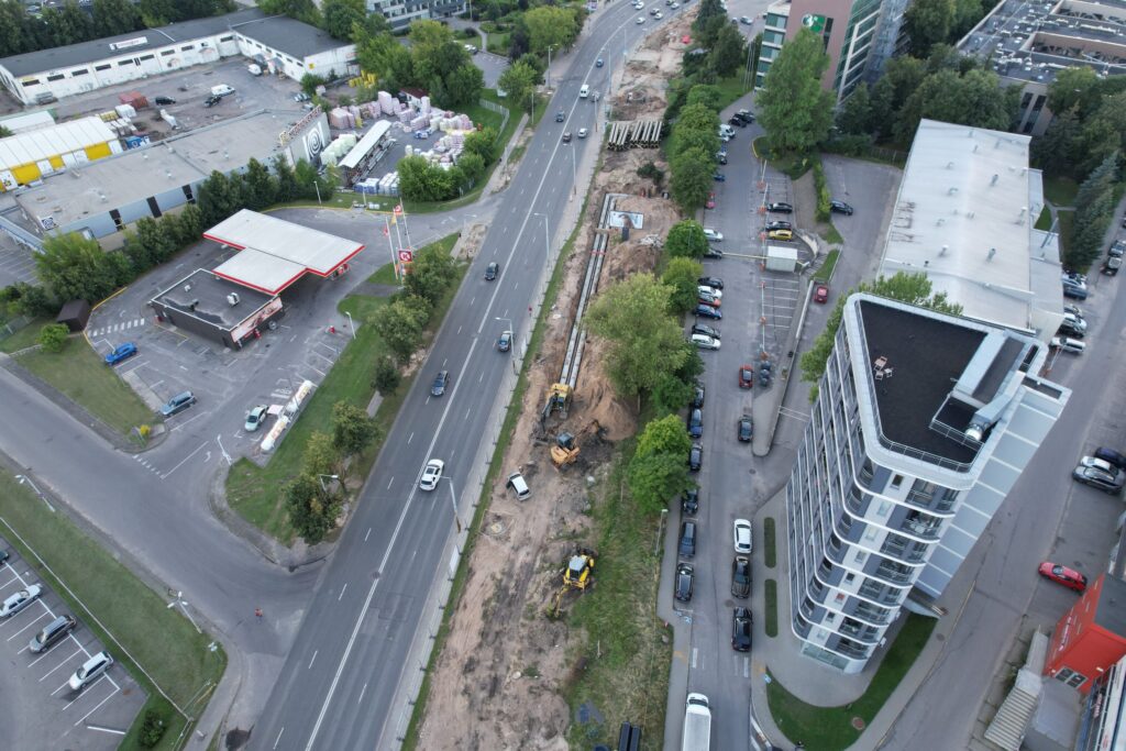 Kareivių g. tarp Verkių ir Kalvarijų g. (Kareivių g.) - Tänav - ehituse fotod