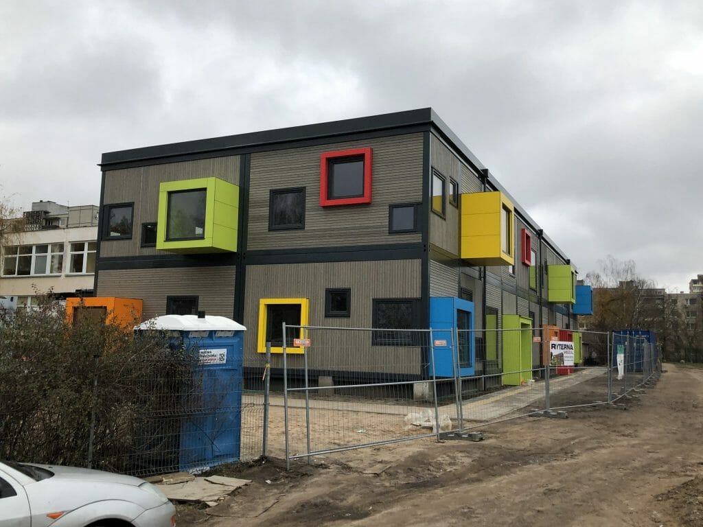 Modulinis darželis "Medynėlis" (A. P. Kavoliuko g. 5) - Primary and secondary education - construction photos