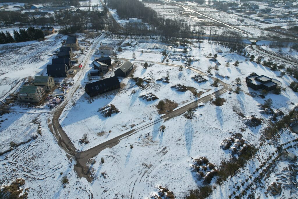 Versmių parkas (Versmių g. 2, 4, 6, 7, 8, 9, 10, 11, 12, 13, 15, 16, 17, 19 - 47) - Land plots, Private house community - construction photos